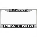 POW MIA Auto License Plate Frame