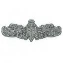 US Navy Surface Warfare Silver Small Magnet