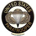 US Paratrooper Magnet 