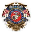 USMC BADGE OF HONOR DECAL