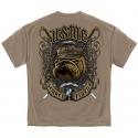 USMC BULL DOG CROSSED SWORDS T-SHIRT