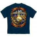 USMC TRADITIONAL MARINE CORPS FOIL T-SHIRT