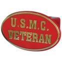 USMC Veteran Oval Hitch Hider