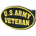 US Army Veteran Oval Hitch Hider