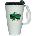 Army Stryker 16 oz Travel Mug with Black Lid