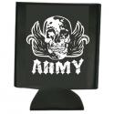 ARMY with Skull Collapsible Can Cooler