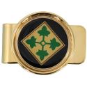 4th Infantry Division Money Clip