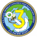 Naval Mobile Construction Battalion 3 Decal