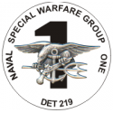 Naval Special Warfare Group Det. 219 Decal
