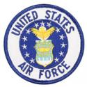 United States Air Force Crest Round Patch 