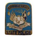 Connecticut State Police Patch Pin