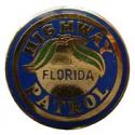 Florida Highway Patrol Police Patch Pin
