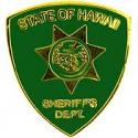 Hawaii Sheriff Police Patch Pin