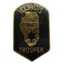 Illinois State Police Patch Pin