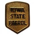 Iowa State Patrol Police Patch Pin