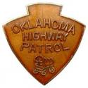 Oklahoma Highway Patrol Police Patch Pin