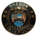 Oregon State Police Patch Pin