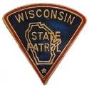 Wisconsin State Patrol Police Patch Pin