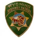 Wyoming Highway Patrol Police Patch Pin