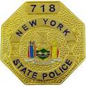 New York State Police Badge Pin
