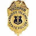 Rhode Island State Police Badge Pin