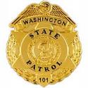 Washington State Patrol Police Badge Pin