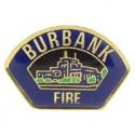 Burbank Fire Dept. Badge Pin