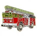 Fire Fighter Red Ladder Pin
