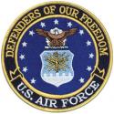 Air Force Defenders Of Our Freedom US Air Force Patch 