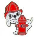 Fire Fighter Dog/Hydrant Pin