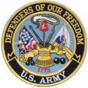 Army Defenders Of Our Freedom US Army Patch 