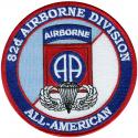 Army 82nd Airborne Division All American Patch 