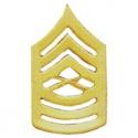 USMC E-8 Master Sergeant Rank Pin Gold