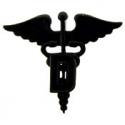 Army Dental Pin  Black