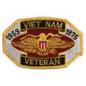 Vietnam Veteran 1959 to 1975 Patch