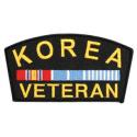 Korean War Veteran with Ribbon Cap Patch