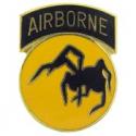 135th Airborne Division Pin