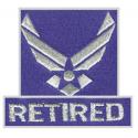 Air Force Hap Arnold Wing Retired Patch
