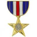 Silver Star Lapel Pin