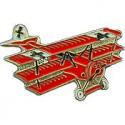 Fokker Tri-Plane Dr-1 Red Baron Aerobatic & Antique Aircraft Pin