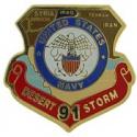 Desert Storm Navy Pin