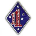 1st Marines Regiment Pin