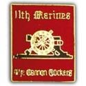11th Marines Regiment Pin