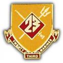 23rd Marines Regiment Pin