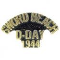 D-Day Sword Beach Pin  (Great Britain)