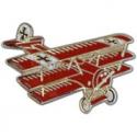 Fokker Tri Plane  Baron Von Richthofen Pin
