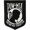 POW MIA You Are Not Forgotten Large Patch