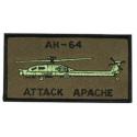 Army AH-64 Attack Apache Rectangle Patch