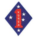 1st Marine Division Korea Patch 