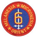 6th Marine Division Micronesia Patch